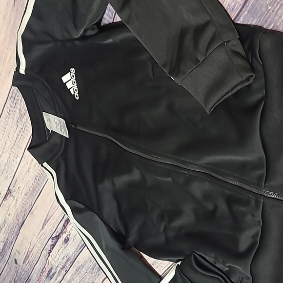 Adidas Zipper down sweater, size 14 - Picture 4 of 5